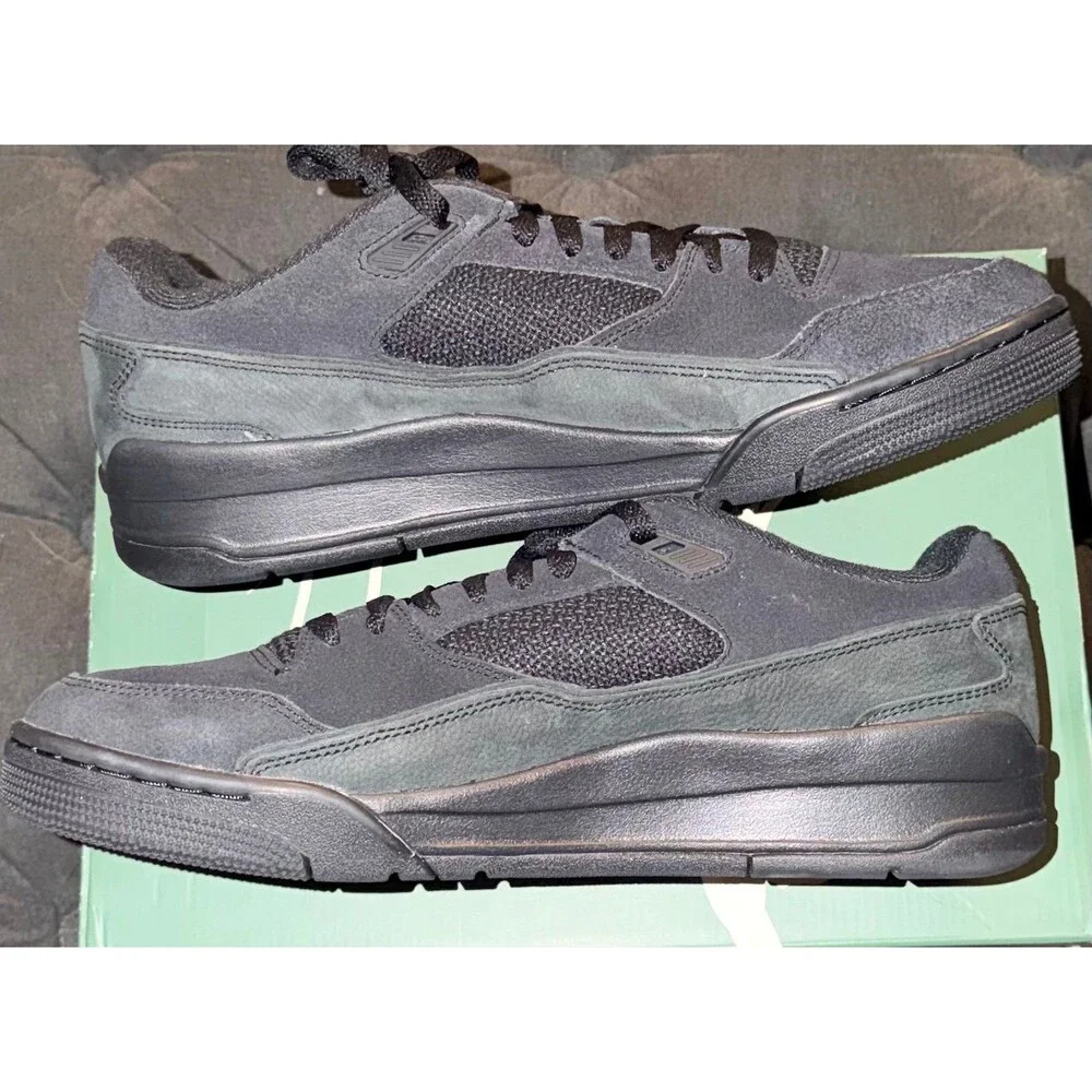 JORDAN FLIGHT COURT “BLACK ANTHRACITE” SIZE 11.5 Men’s